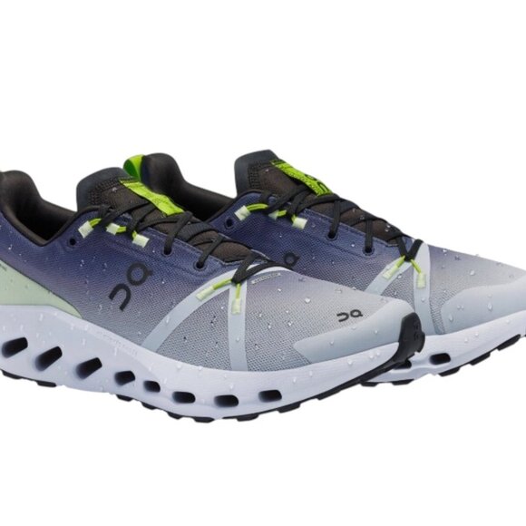 On Cloudsurfer Trail WP Mens Trail Running Waterproof Shoe Size 14 Black/Heather main image 5